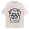 Kendrick Lamar Mustard T-shirt,TV Off Lyrics Sweatshirt