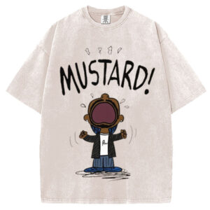 Funny MEME Kendrick Lamar MUSTARD T-Shirt, New Viral GNX Album Reference Sweatshirt