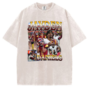 Vintage 90s Graphic Style Jayden Daniels T-Shirt/Sweatshirt