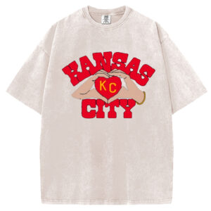 Kansas City Football Heart Hands T-Shirt/Sweatshirt