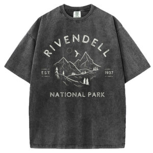 Rivendell Hobbit National Park Sweatshirt, Lord of the Rings T-shirt