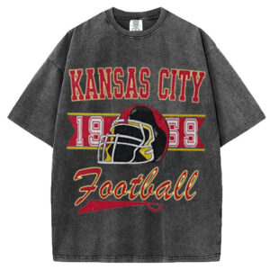 Kansas City Football Sweatshirt,Vintage Style KC Football Shirt