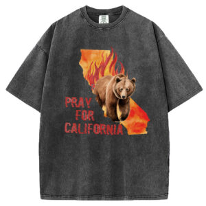 Pray For California Shirt, Los Angeles Fire Recovery Sweatshirt