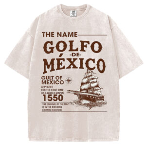 Gulf of Mexico Name Origin 1550 T-shirt/Sweatshirt