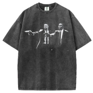 Jalen Hurts & A.J. Brown Pulp Fiction Style T Shirt