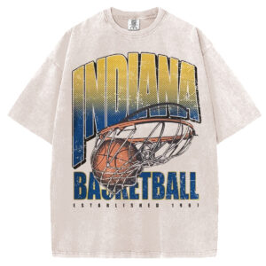 Indiana Basketball Comfort Colors Vintage Style T-shirt/Sweatshirt