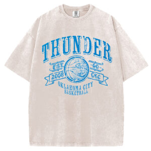 Thunder Vintage Basketball T-shirt/Sweatshirt