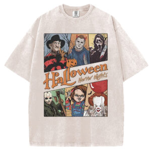 Retro Horror Characters Halloween T-shirt/Sweatshirt