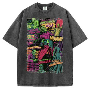 Retro Halloween Monsters T-shirt/Sweatshirt