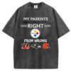 My parents taught me the right unisex T-Shirt/Sweatshirt