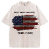 Great American Patriot Charlie Kirk T-Shirt/Sweatshirt