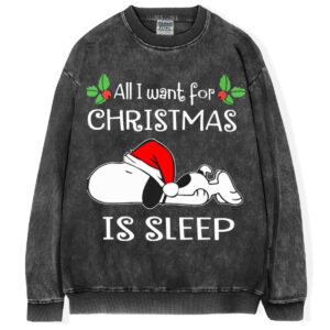 I Want For Christmas Is Sleep Hoodie/Sweatshirt