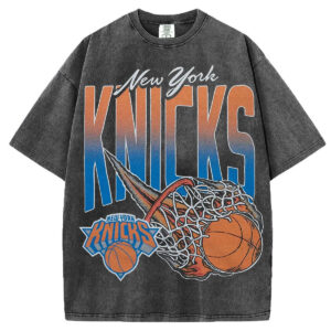 New York Knicks Vintage Washedblack T-shirt/Sweatshirt